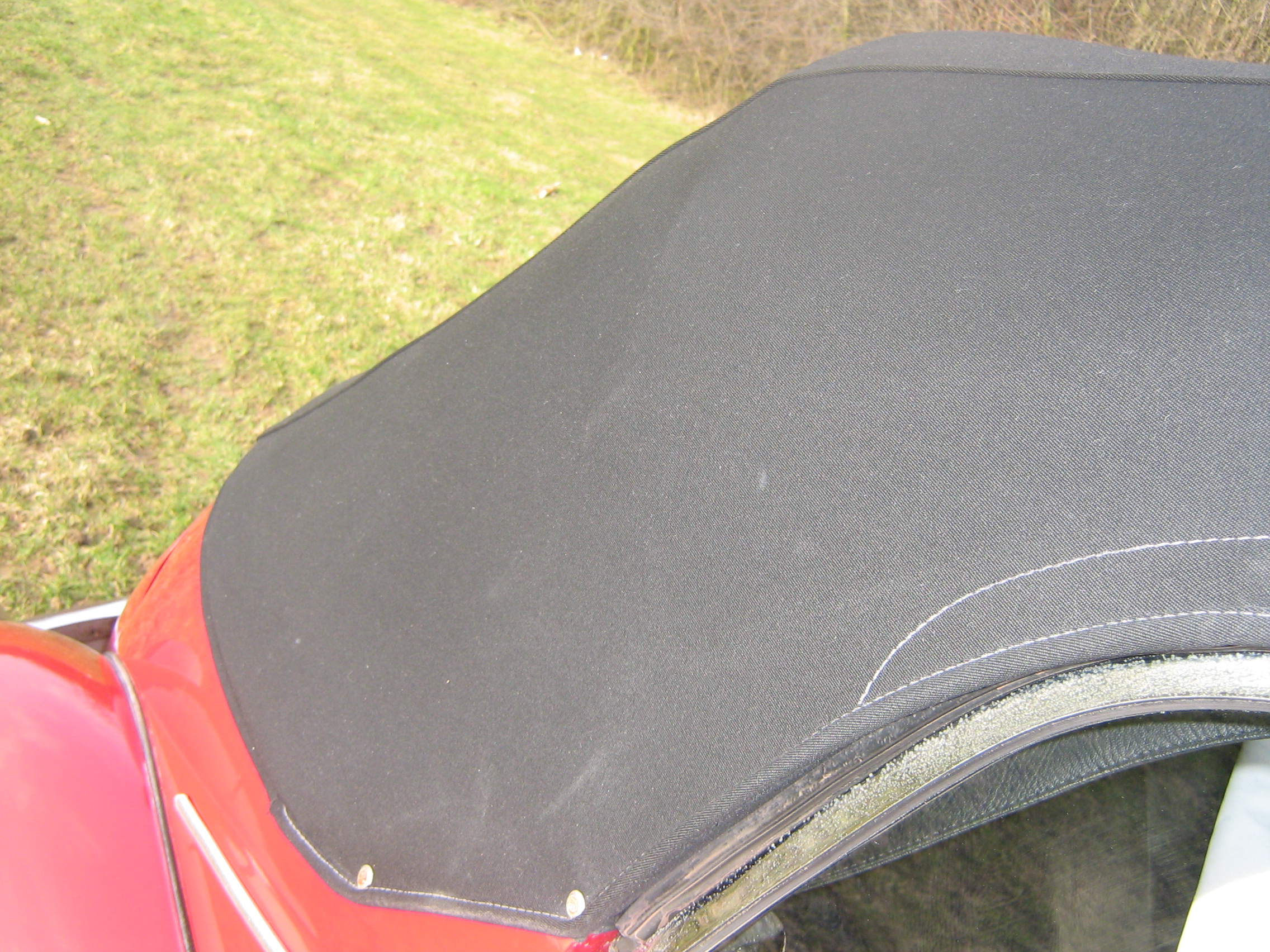 Verdeck hinten